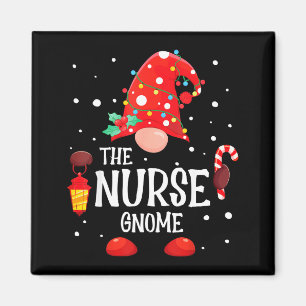 The Nurse Gnome Matching Family Christmas Gnome Pa Magnet