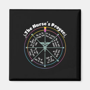 The Nurse´s Prayer Nurse Week Apparel Rn Lpn Medic Magnet