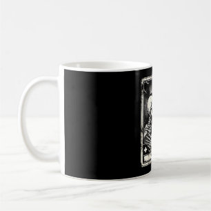 The Nurse Skeleton Tarot Card Halloween Nursing Coffee Mug