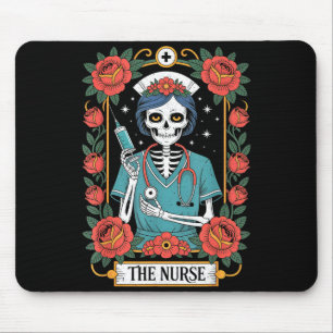 The Nurse Tarot Card Mouse Pad