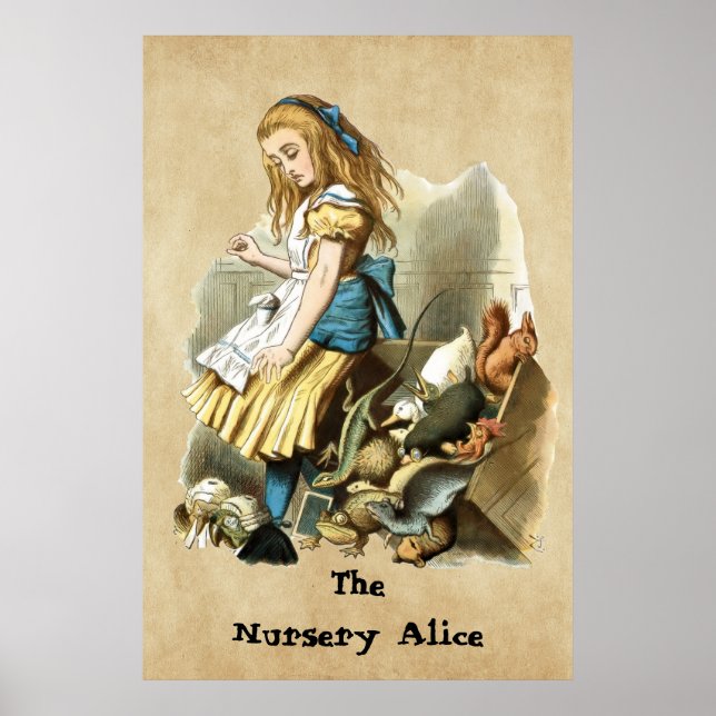 The Nursery Alice, Alice's Adventures in Wonderlan Poster (Front)