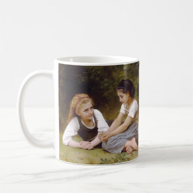 The Nut Gatherers (Les Noisettes) 1882 Coffee Mug (Left)