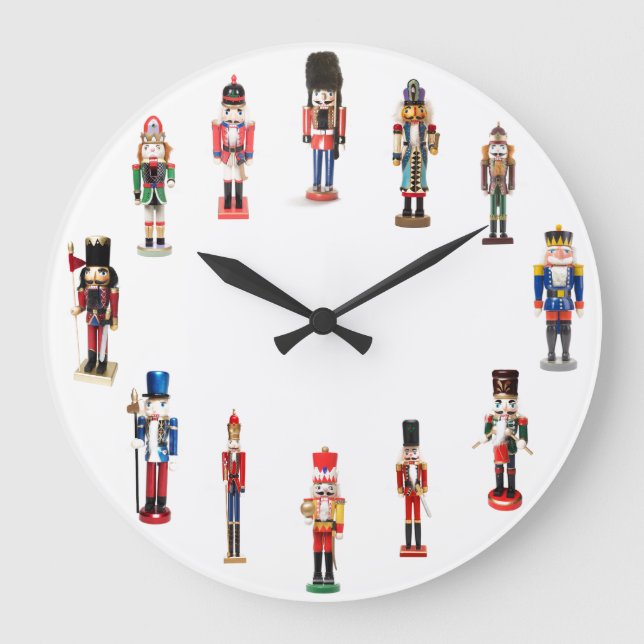 “The Nutcracker” Acrylic Wall Clock  (Front)