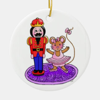 The Nutcracker Ballerina Ceramic Ornament