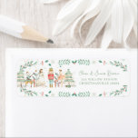 The Nutcracker Ballet Christmas Return Address Return Address Label<br><div class="desc">Personalise this chic the Nutcracker Christmas Return Address Label with your own wording easily and quickly,  simply press the Edit Using Design Tools button to further re-arrange and format the style and placement of the text.   Matching items available in store!  (c) The Happy Cat Studio.</div>