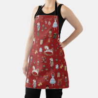 The Nutcracker Christmas Ballet Vintage Red