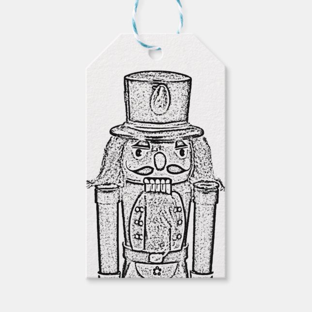 The Nutcracker customisable Gift Tags (Front)