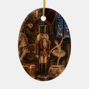 The Nutcracker Dream Vintage Christmas Ornament