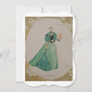 The Nutcracker: Frau Stahlbaum Greeting Card