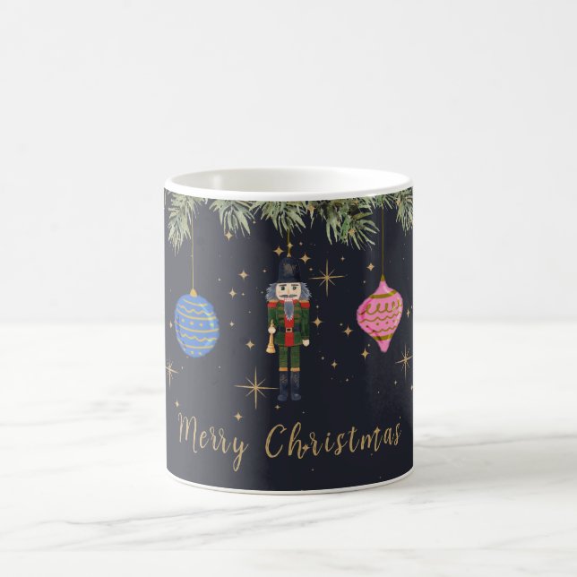 The Nutcracker navy gold  Coffee Mug (Center)