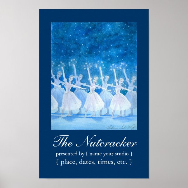 The Nutcracker Poster (customisable) (Front)