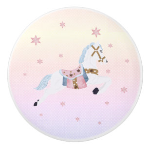 The Nutcracker Suite - Horse Ceramic Knob