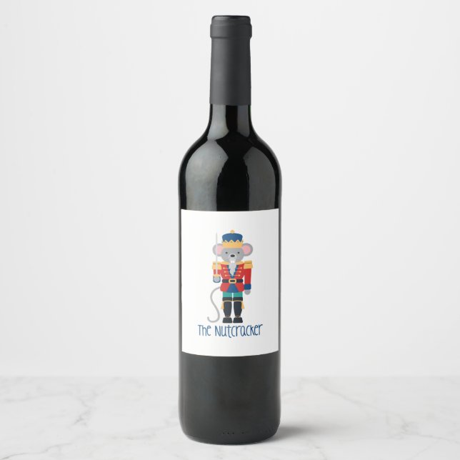 The Nutcracker Wine Label (Front)
