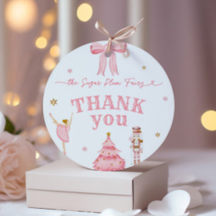 The Nutcracker Winter Onederland 1st Birthday Favour Tags