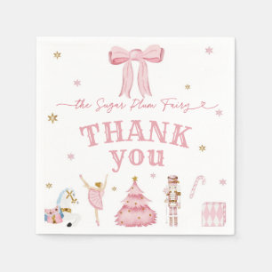 The Nutcracker Winter Onederland 1st Birthday Napkin