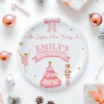 The Nutcracker Winter Onederland 1st Birthday Paper Plate<br><div class="desc">Add a touch of festive charm to your celebration with our “The Nutcracker Winter Onederland” 1st Birthday Paper Plates. Featuring whimsical Nutcracker characters and winter-themed accents, these plates are perfect for serving treats at your little one’s magical first birthday party. Ideal for bringing holiday cheer and elegance to your table...</div>