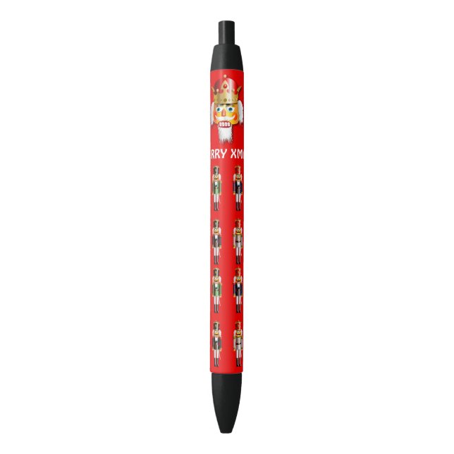 The Nutcracker Xmas Children's Story Black Ink Pen (Front Vertical)