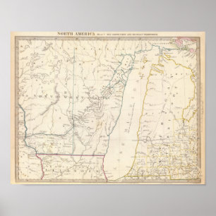 The NW and Mich territories Poster