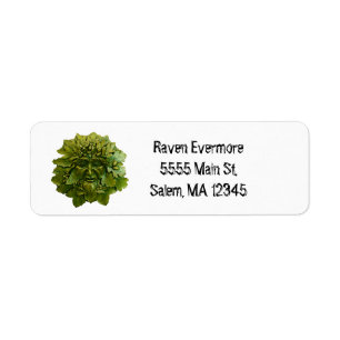 The Oak King Return Address Label