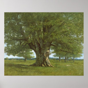 The Oak of Flagey, called Vercingetorix Poster