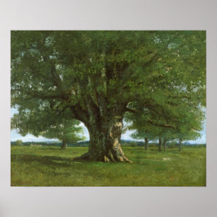 The Oak of Flagey, called Vercingetorix Poster