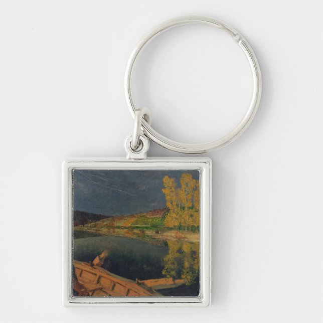 The Oarsman, 1897 Key Ring (Front)