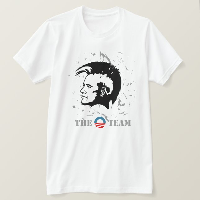 The Obama Team 2012 T-Shirt (Design Front)