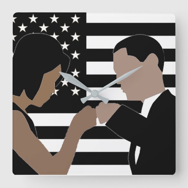 The Obama's Wall Clock (Front)
