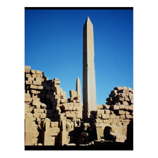 The Obelisks of Tuthmosis I and Hatshepsut Postcard