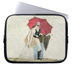 The Obliging Umbrella, plate 40 from 'Le Bon Genre Laptop Sleeve