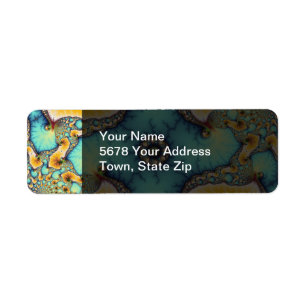 The Observer - Fractal Return Address Label