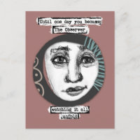 The Observer Postcard