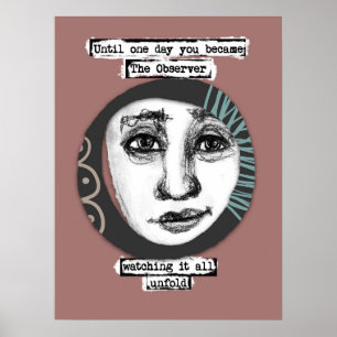 The Observer Poster Wall Art