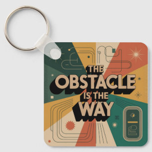 The Obstacle Is The Way Key Ring