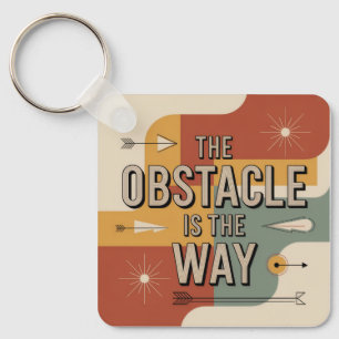 The Obstacle Is The Way Key Ring