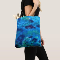The Ocean Blues - Boho Tie-dyed Folk Art