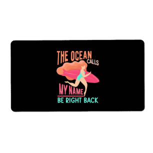 The Ocean Calls Surfer