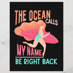 The Ocean Calls Surfer
