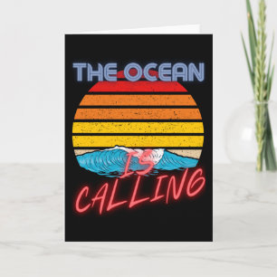 The Ocean Is Calling Card