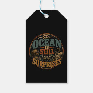 The ocean is still full of surprises gift tags