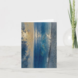 The Ocean Keeps Secrets – A Compelling Seascape Holiday Card