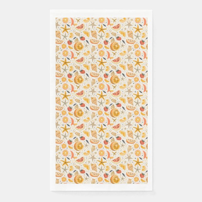 The Ocean’s Roar Is Music To The Soul Napkin (Front)