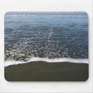The Ocean Tide Washing Ashore Mouse Pad