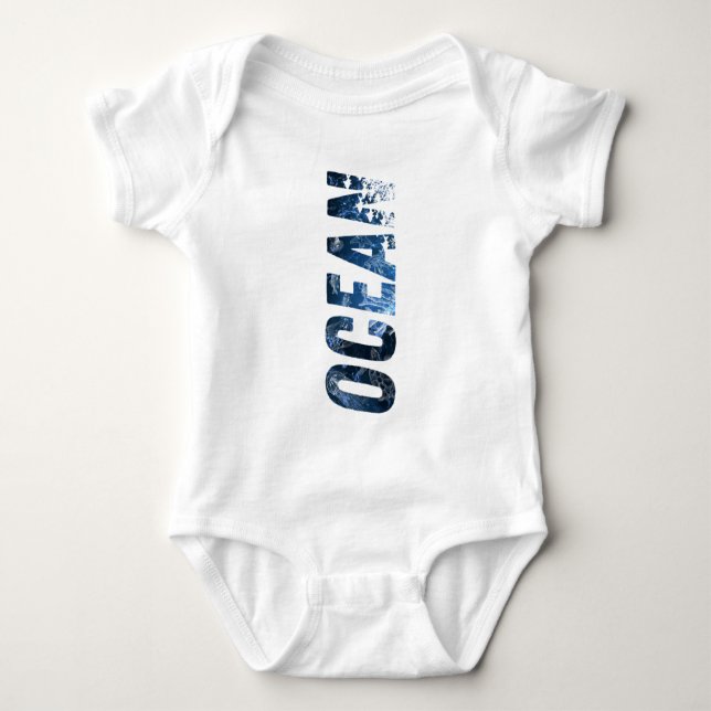 The Ocean Treasures  Baby Bodysuit (Front)