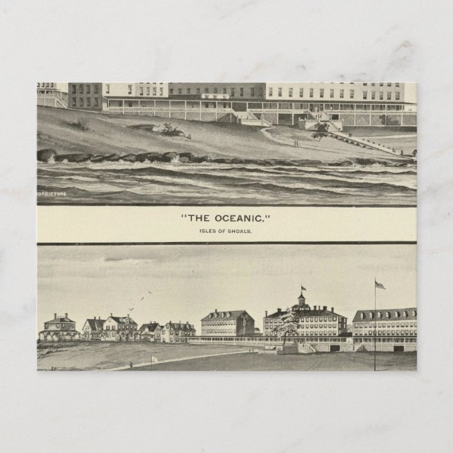 The Oceanic, Appledore House Postcard (Front)