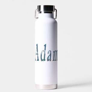 "The Ocean's Whisper: The Name Is Adam Water Bottle