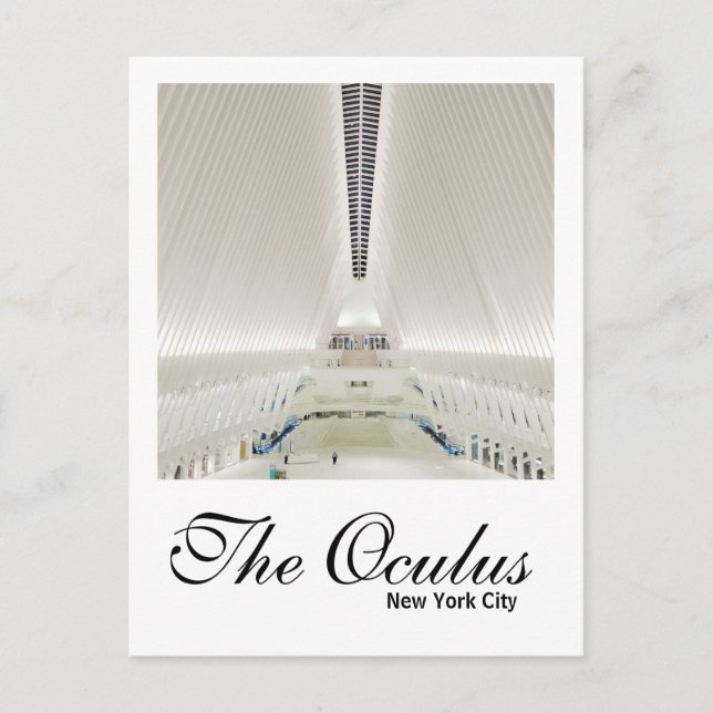 The Oculus New York Postcard USA (Front)
