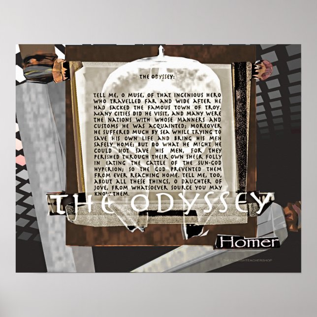 The Odyssey image/text Poster (Front)