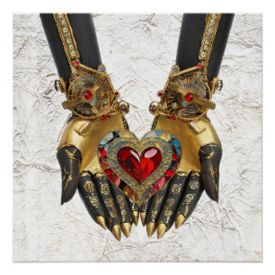 The Offering - Heart in Hands Poster