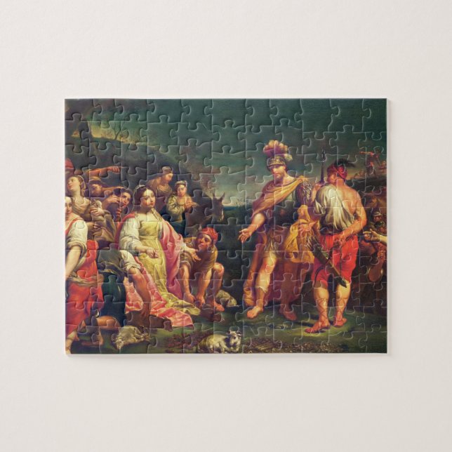 The Offering of Abigail before David Jigsaw Puzzle (Horizontal)